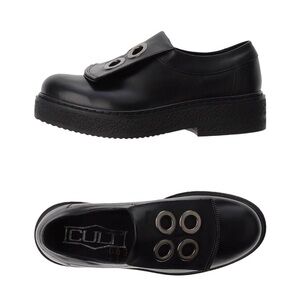 Leather Black Loafers